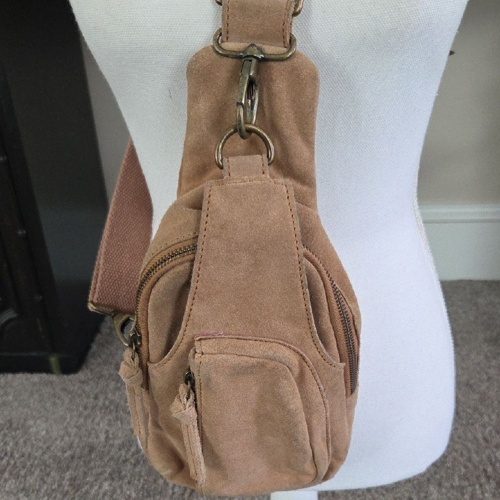 Free People Suede Sling Bag